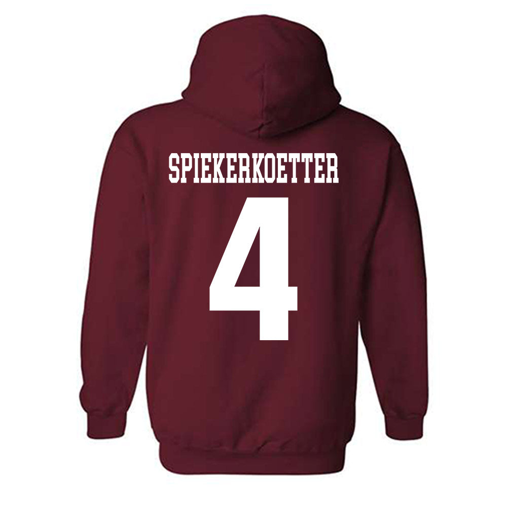 Stanford - NCAA Women's Soccer : Freya Spiekerkoetter - Classic Shersey Hooded Sweatshirt-1