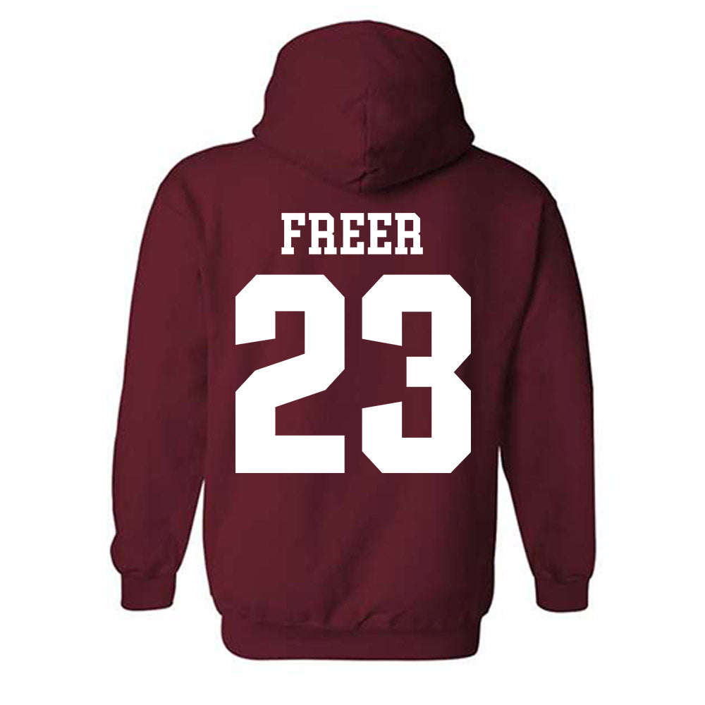 Stanford - NCAA Women's Soccer : Lily Freer - Classic Shersey Hooded Sweatshirt-1