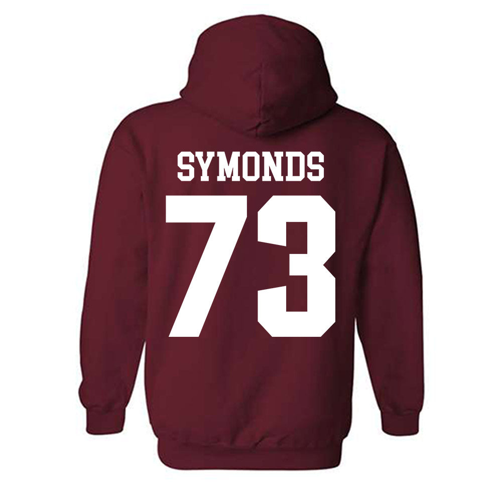 Stanford - NCAA Football : Charlie Symonds - Classic Shersey Hooded Sweatshirt-1