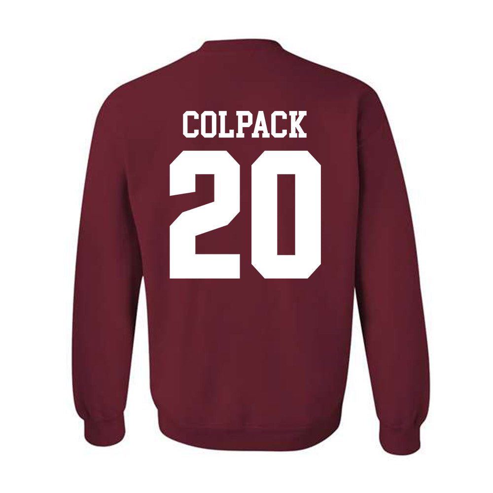 Stanford - NCAA Women's Lacrosse : Anna Colpack - Classic Shersey Crewneck Sweatshirt-1