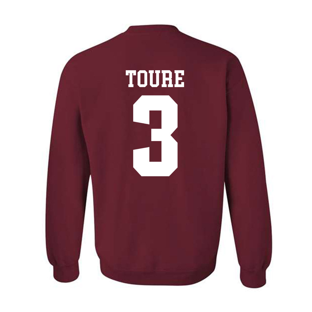 Stanford - NCAA Men's Basketball : Tallis Toure - Classic Shersey Crewneck Sweatshirt-1