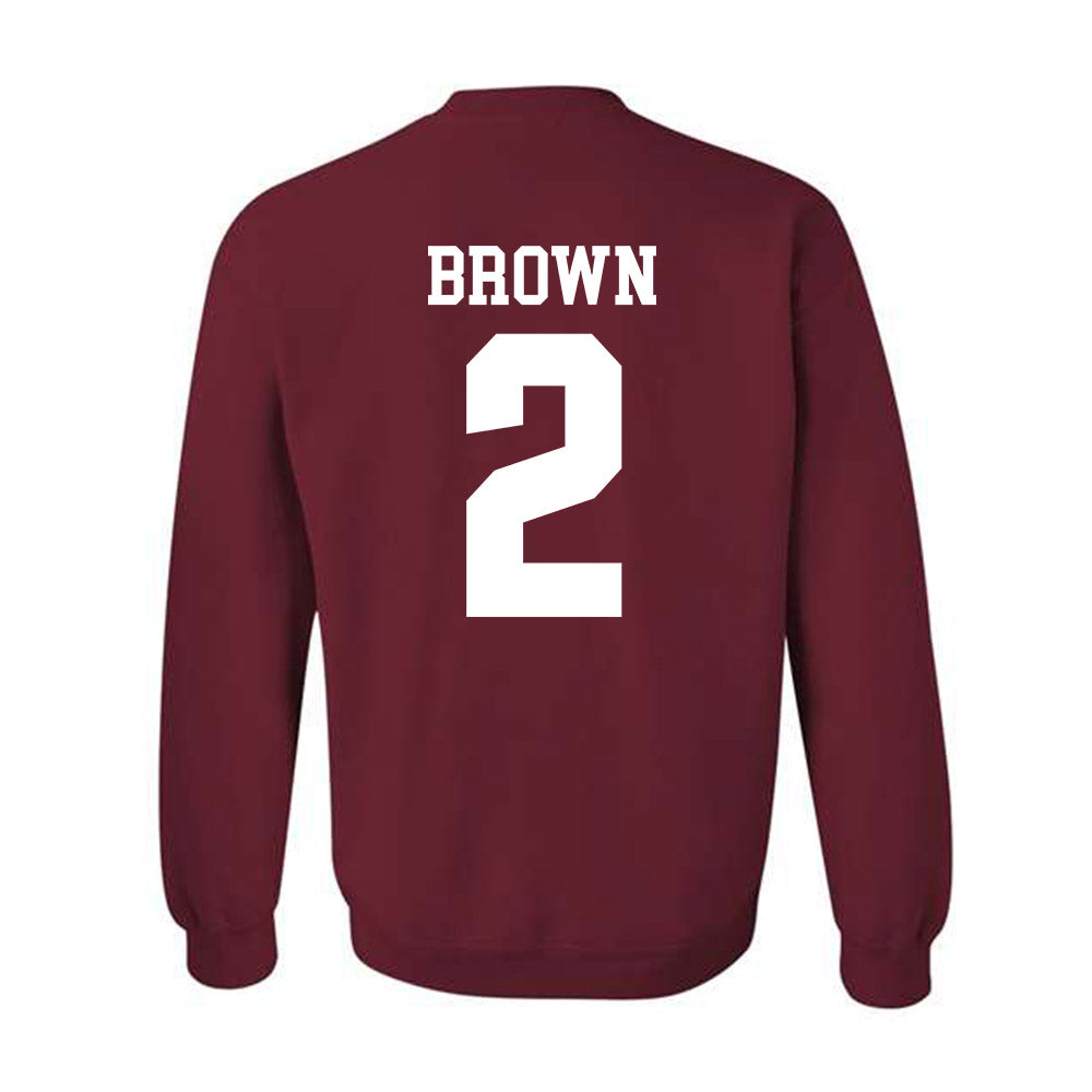 Stanford - NCAA Football : Elijah Brown - Classic Shersey Crewneck Sweatshirt-1