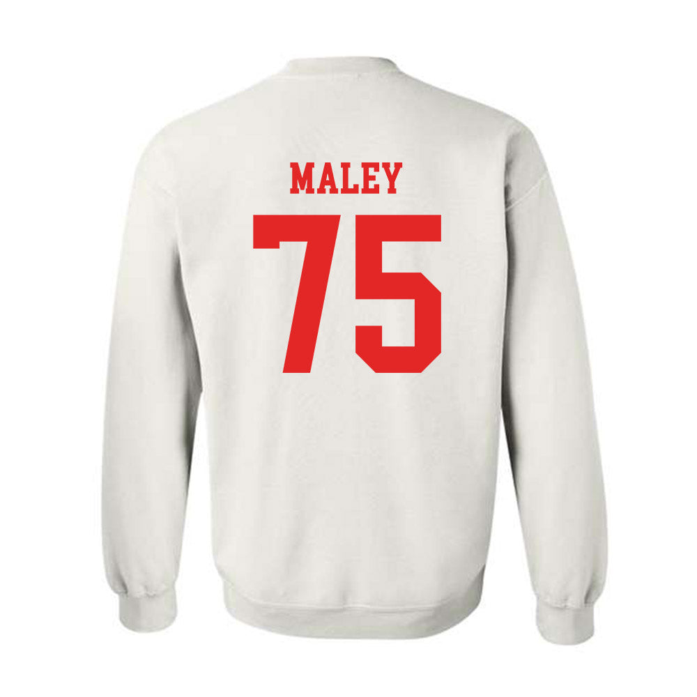 Texas Tech - NCAA Football : Garin Maley - Classic Shersey Crewneck Sweatshirt-1