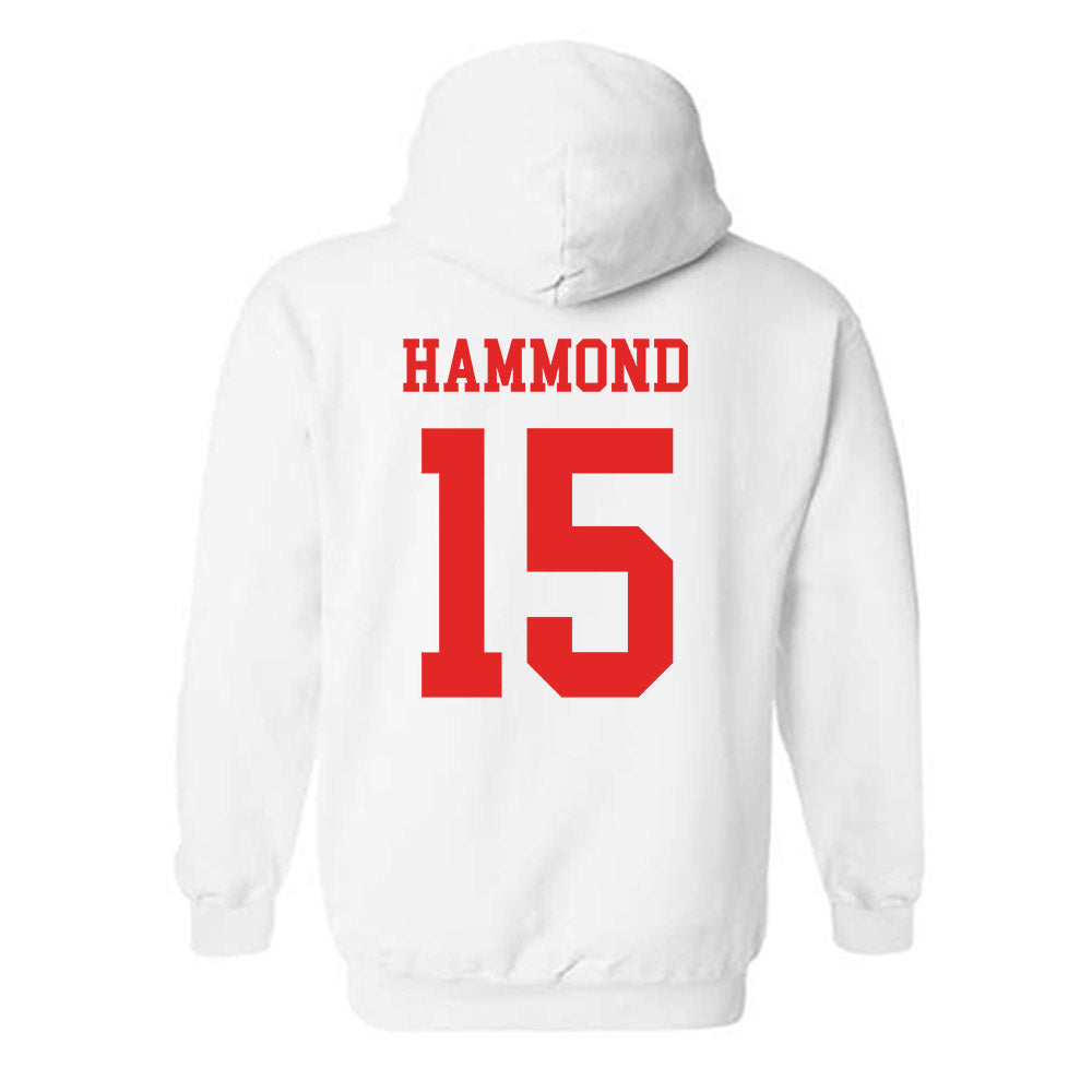 Texas Tech - NCAA Football : William Hammond - Classic Shersey Hooded Sweatshirt