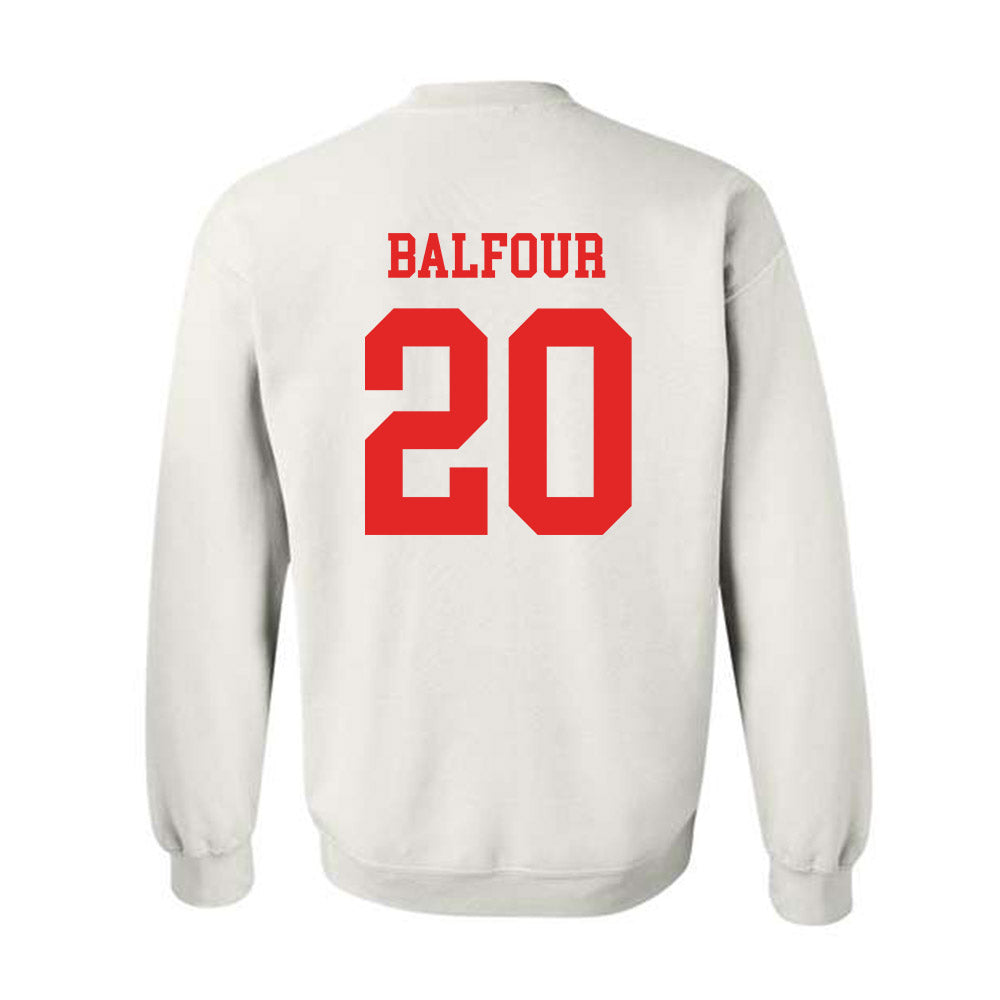 Texas Tech - NCAA Football : Dontae Balfour - Classic Shersey Crewneck Sweatshirt-1
