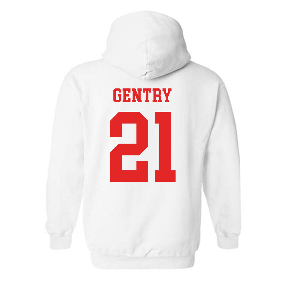 Texas Tech - NCAA Football : Tristian Gentry - Classic Shersey Hooded Sweatshirt-1