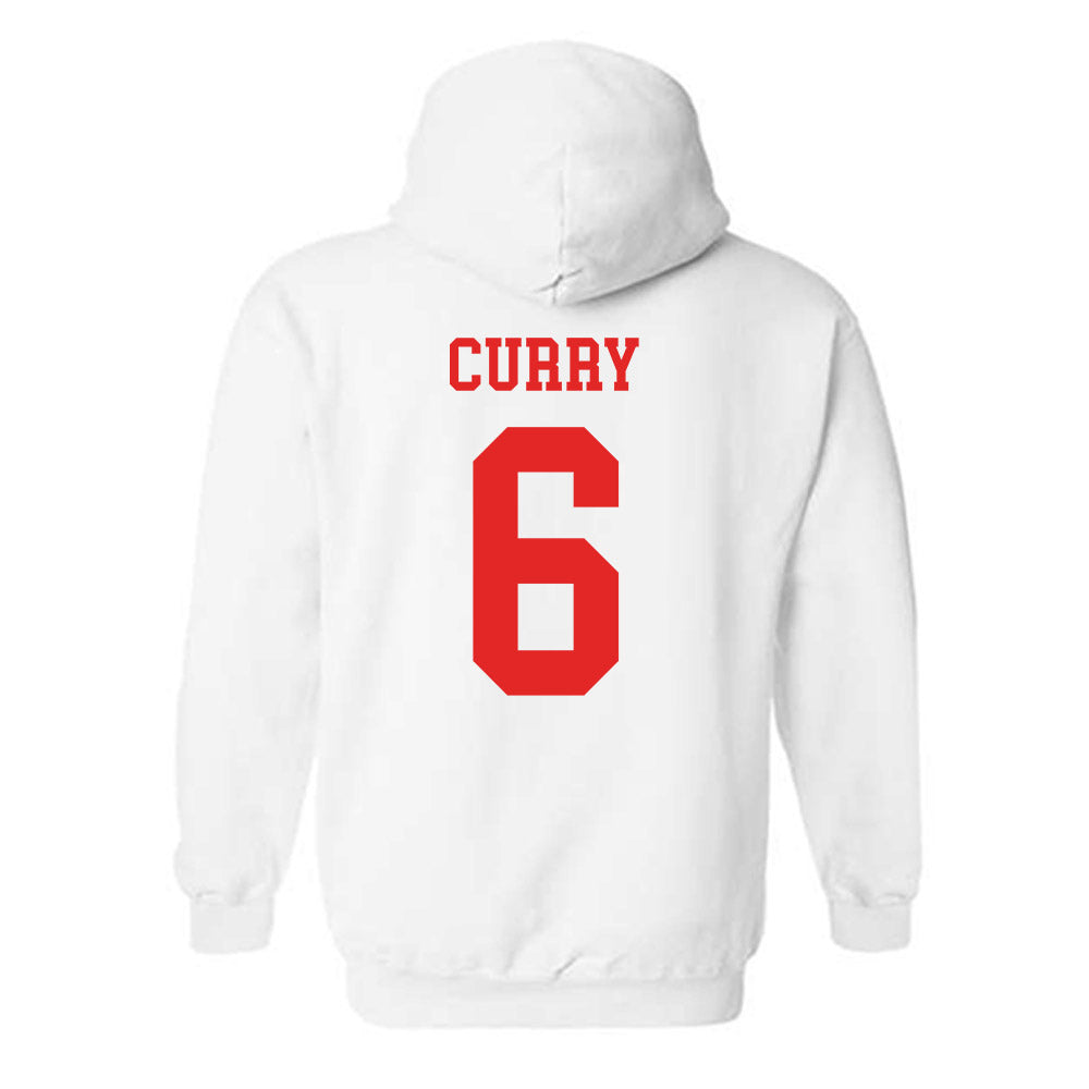 Texas Tech - NCAA Football : John Curry - Classic Shersey Hooded Sweatshirt-1