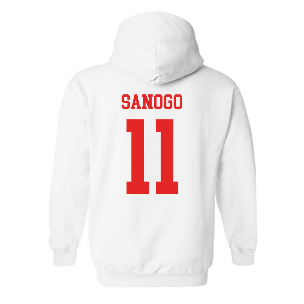 Texas Tech - NCAA Women's Basketball : Sarengbe Sanogo - Classic Shersey Hooded Sweatshirt-1