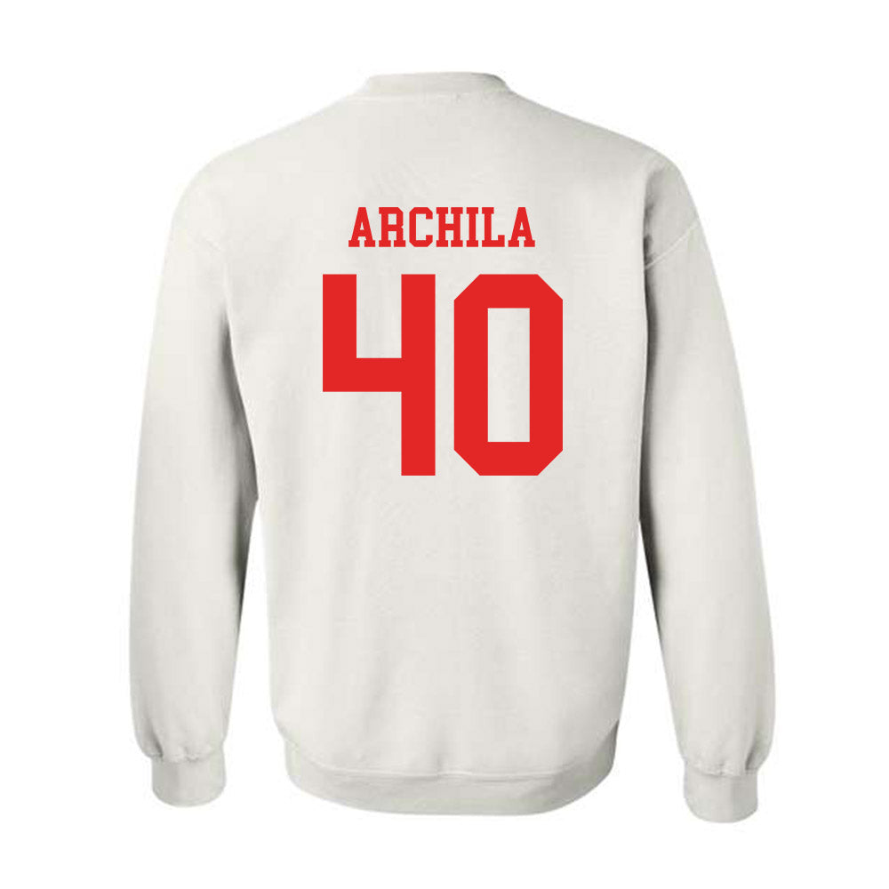 Texas Tech - NCAA Baseball : Dominic Archila - Classic Shersey Crewneck Sweatshirt-1