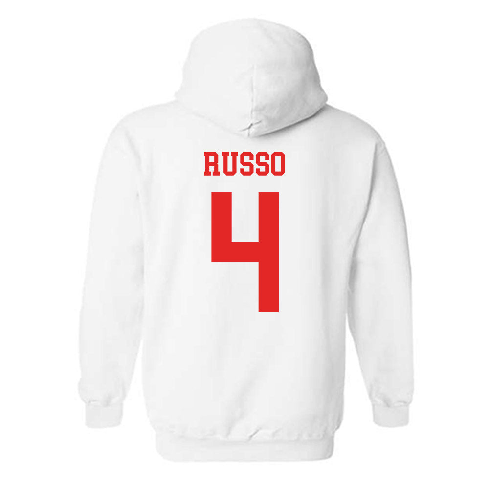 Texas Tech - NCAA Women's Soccer : Logan Russo - Classic Shersey Hooded Sweatshirt-1