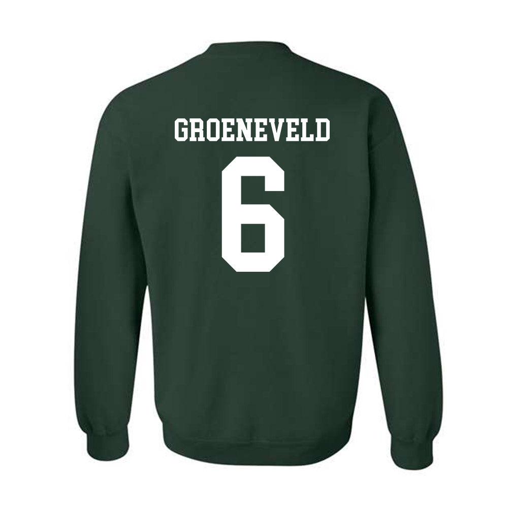 Tulane - NCAA Baseball : Aj Groeneveld - Crewneck Sweatshirt-1