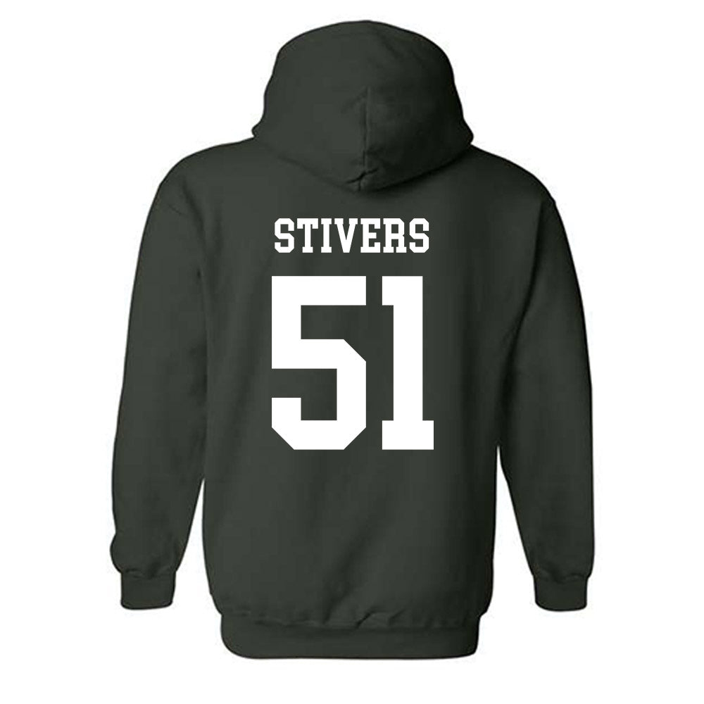 Tulane - NCAA Football : John Stivers - Hooded Sweatshirt