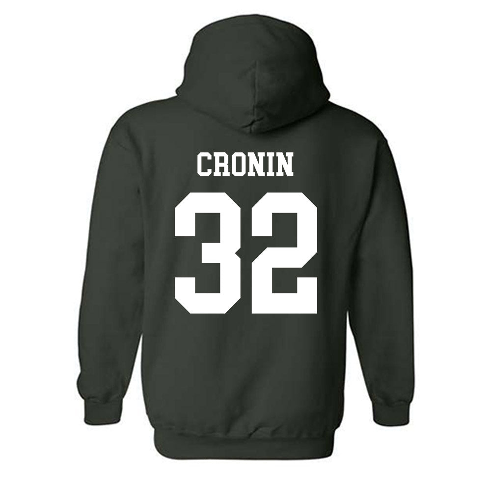 Tulane - NCAA Men's Basketball : Luke Cronin - Hooded Sweatshirt-1