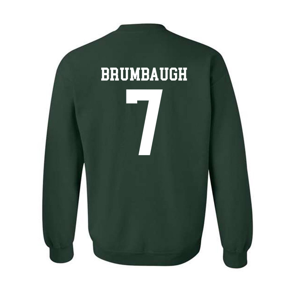 Tulane - NCAA Men's Basketball : Rowan Brumbaugh - Crewneck Sweatshirt-1