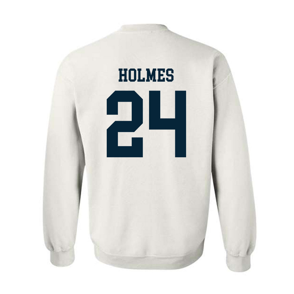 Utah State - NCAA Football : William Holmes - Classic Shersey Crewneck Sweatshirt-1