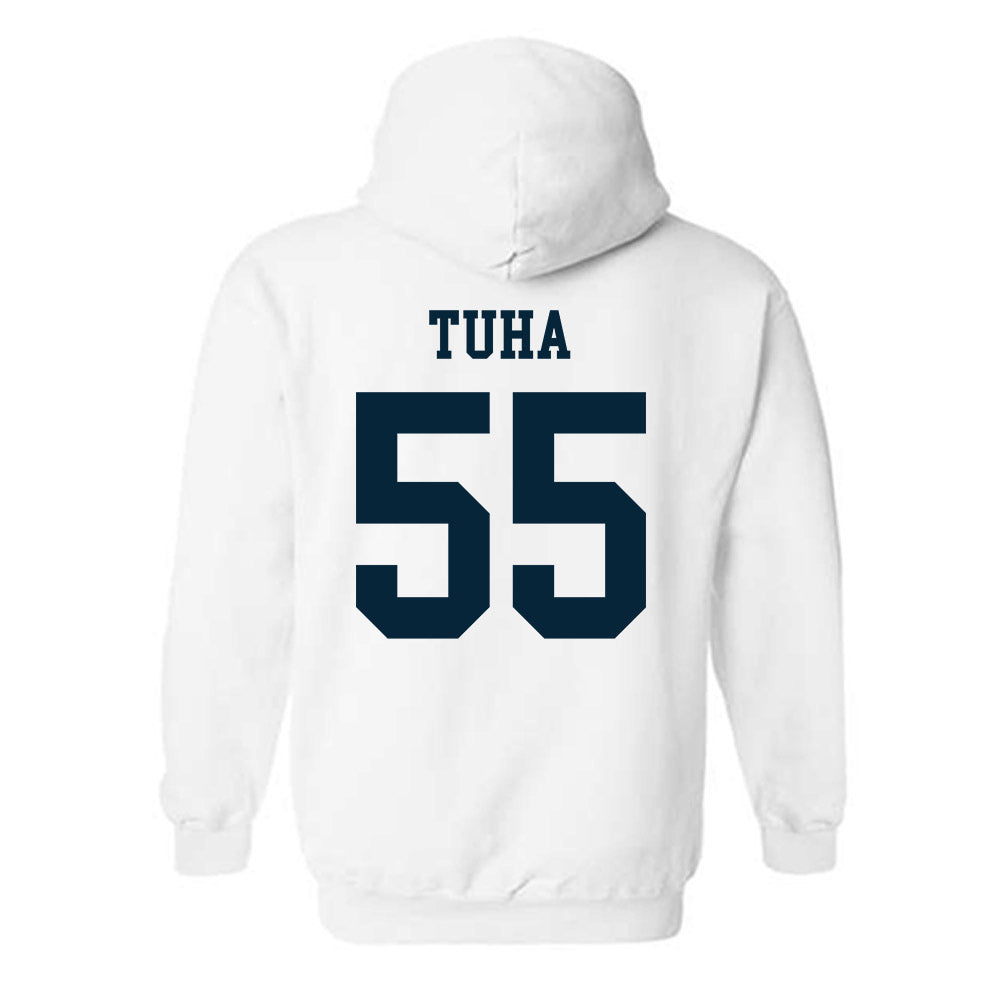 Utah State - NCAA Football : Tevita Tuha - Classic Shersey Hooded Sweatshirt-1