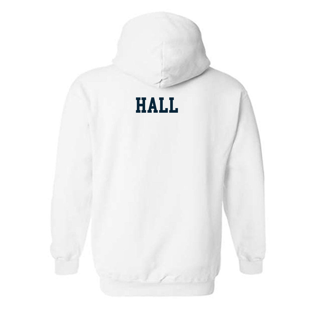 Utah State - NCAA Men's Track & Field : mathew hall - Classic Shersey Hooded Sweatshirt-1