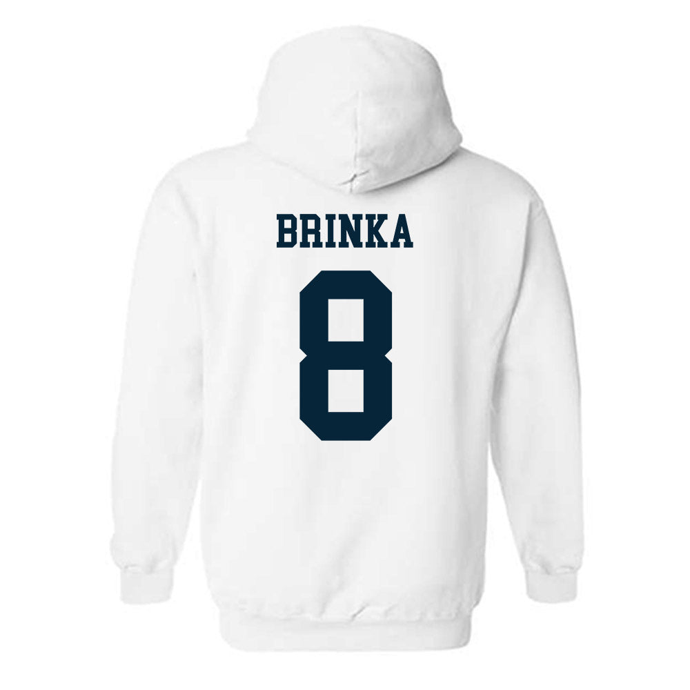 Utah State - NCAA Softball : Emmalyn Brinka - Classic Shersey Hooded Sweatshirt-1