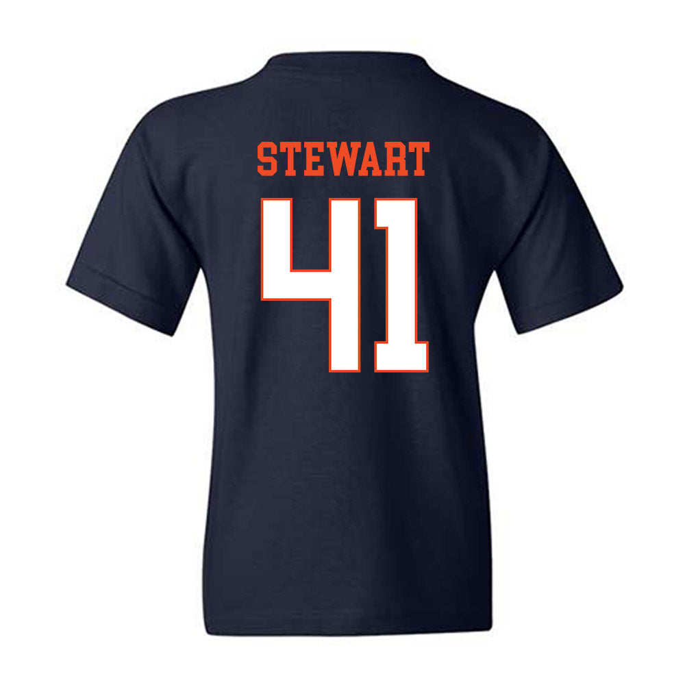 Virginia - NCAA Baseball : Thomas Stewart - Youth T-Shirt-1