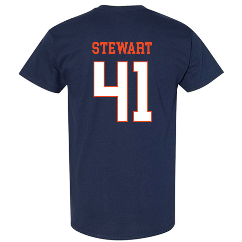Virginia - NCAA Baseball : Thomas Stewart - T-Shirt-1