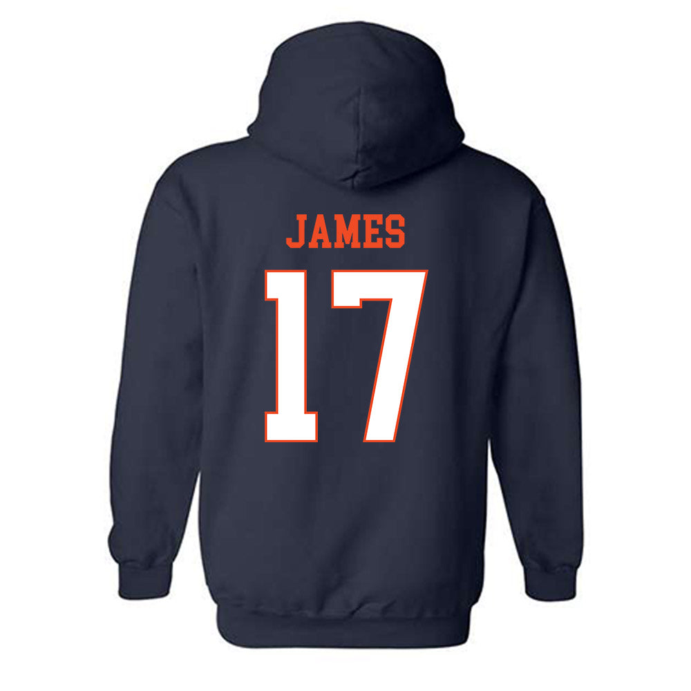 Virginia - NCAA Baseball : Chone James - Hooded Sweatshirt