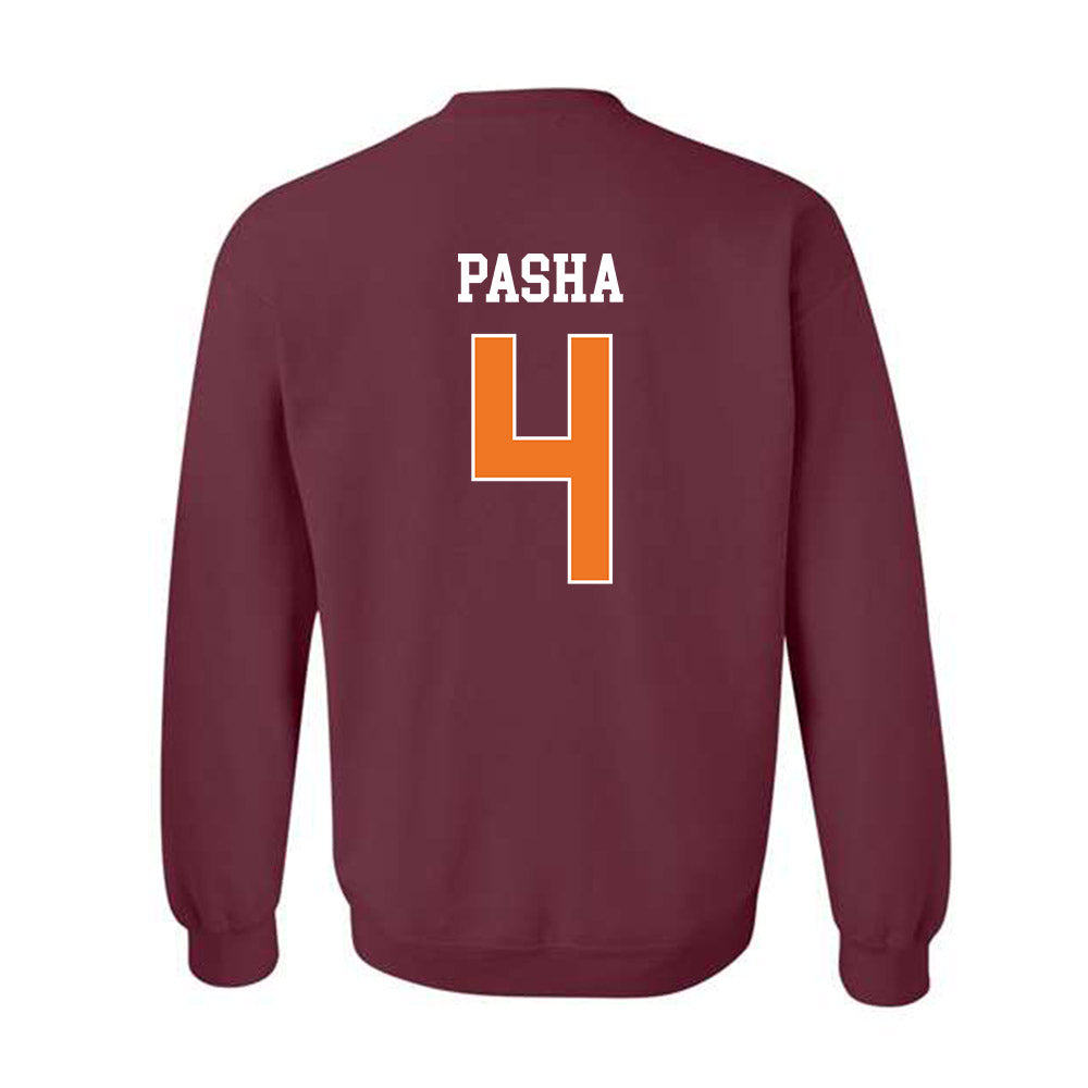 Virginia Tech - NCAA Men's Basketball : Izaiah Pasha - Classic Shersey Crewneck Sweatshirt-1