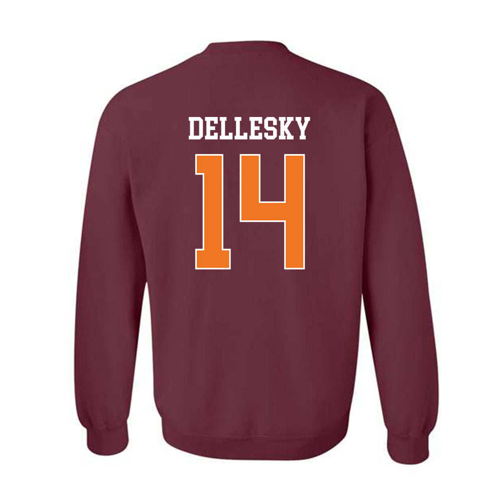 Virginia Tech - NCAA Women's Volleyball : Erica Dellesky - Classic Shersey Crewneck Sweatshirt-1