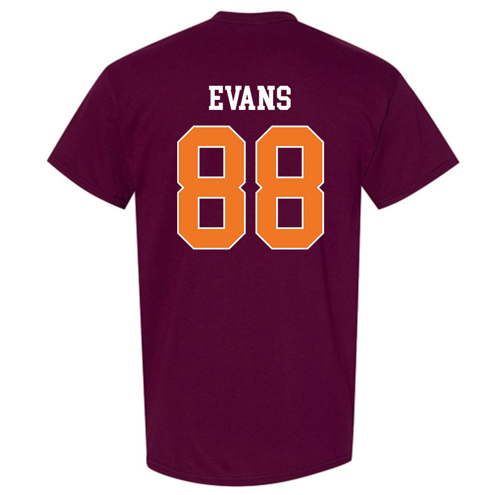 Virginia Tech - NCAA Football : Christian Evans - Classic Shersey T-Shirt-1