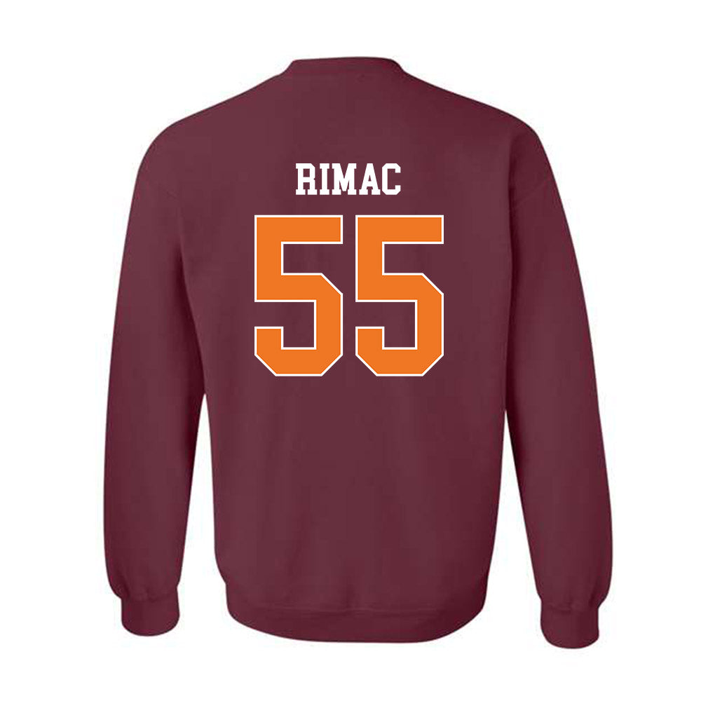 Virginia Tech - NCAA Football : Tomas Rimac - Classic Shersey Crewneck Sweatshirt-1