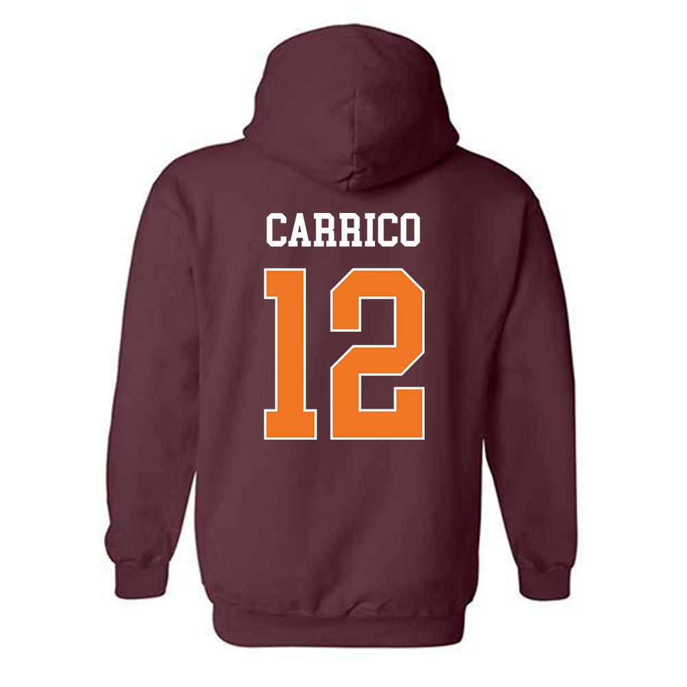 Virginia Tech - NCAA Softball : Breanna Carrico - Classic Shersey Hooded Sweatshirt-1