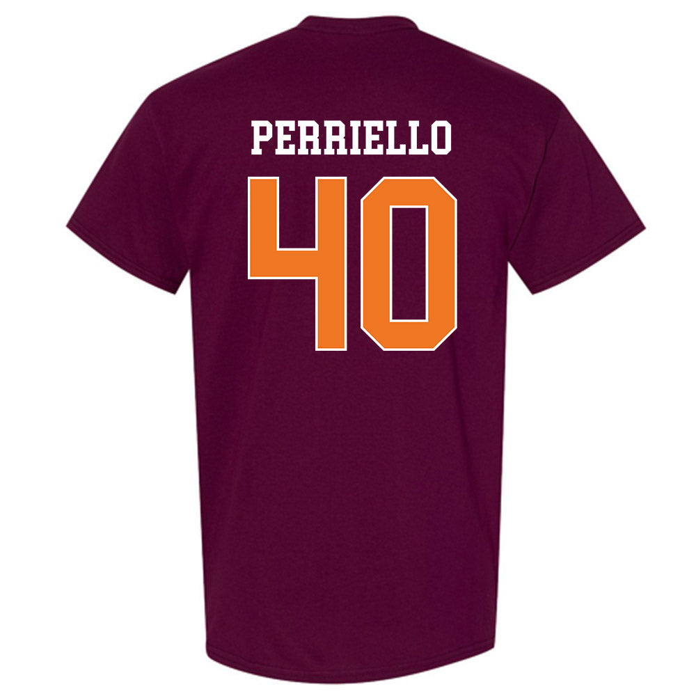 Virginia Tech - NCAA Baseball : Luca Perriello - Classic Shersey T-Shirt-1