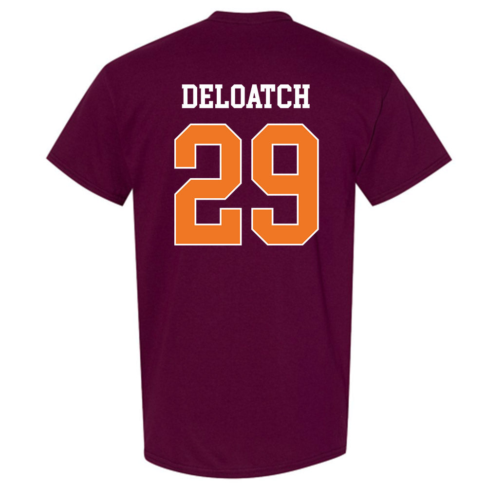 Virginia Tech - NCAA Football : Jahmari DeLoatch - Classic Shersey T-Shirt-1