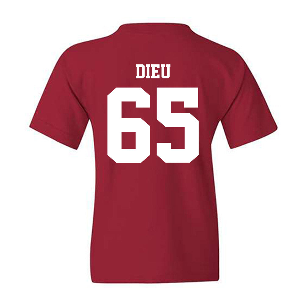WSU - NCAA Football : Brock Dieu - Classic Shersey Youth T-Shirt-1