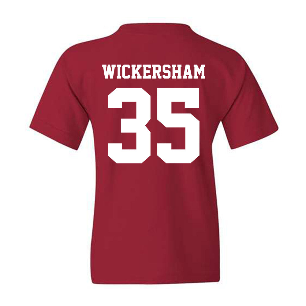WSU - NCAA Baseball : Kaden Wickersham - Classic Shersey Youth T-Shirt