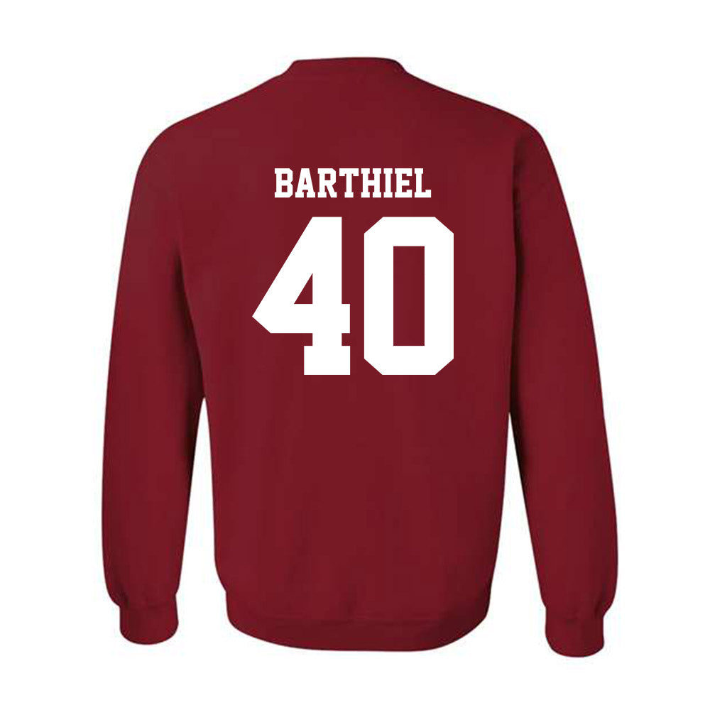WSU - NCAA Football : Gavin Barthiel - Classic Shersey Crewneck Sweatshirt-1