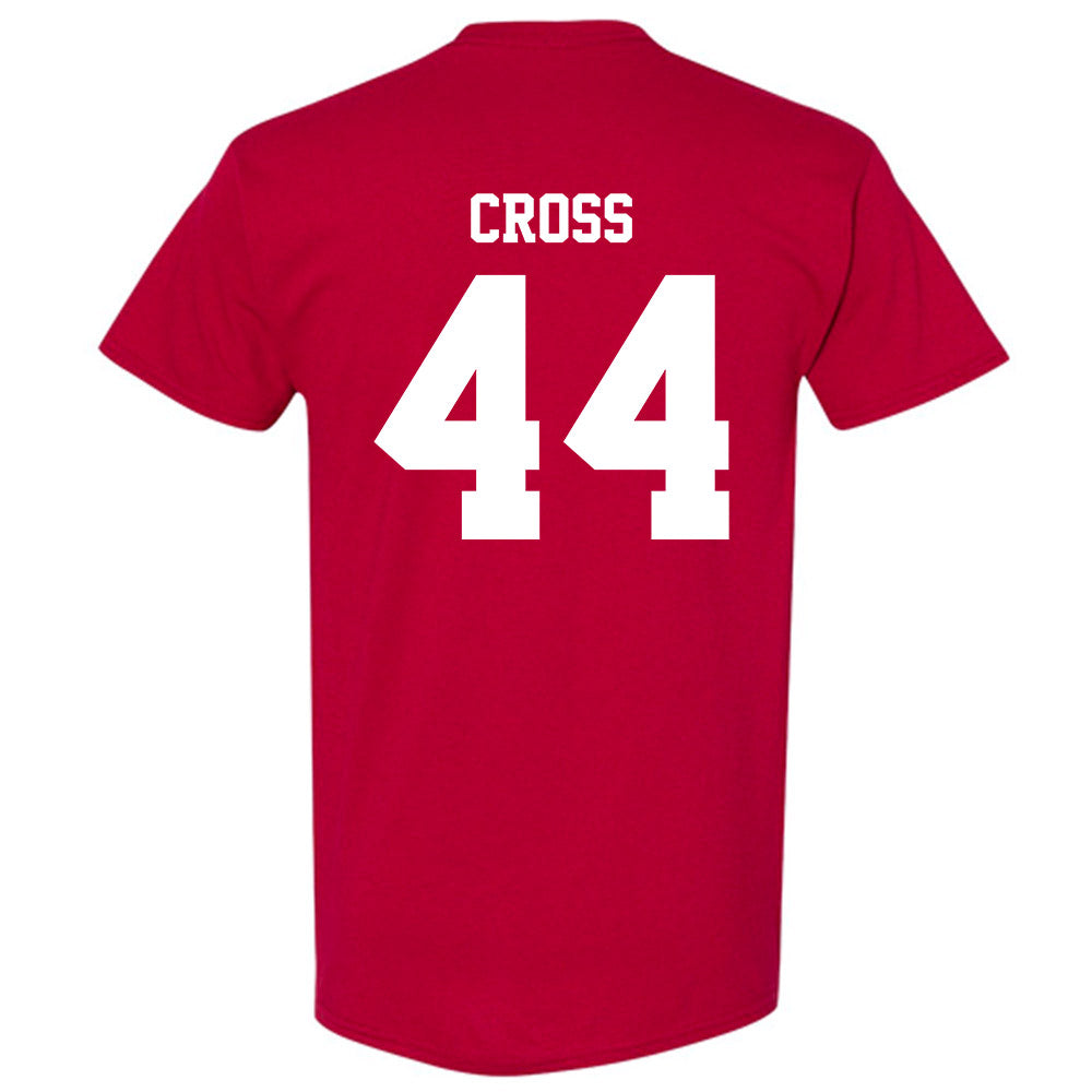 WSU - NCAA Baseball : Brock Cross - Classic Shersey T-Shirt-1