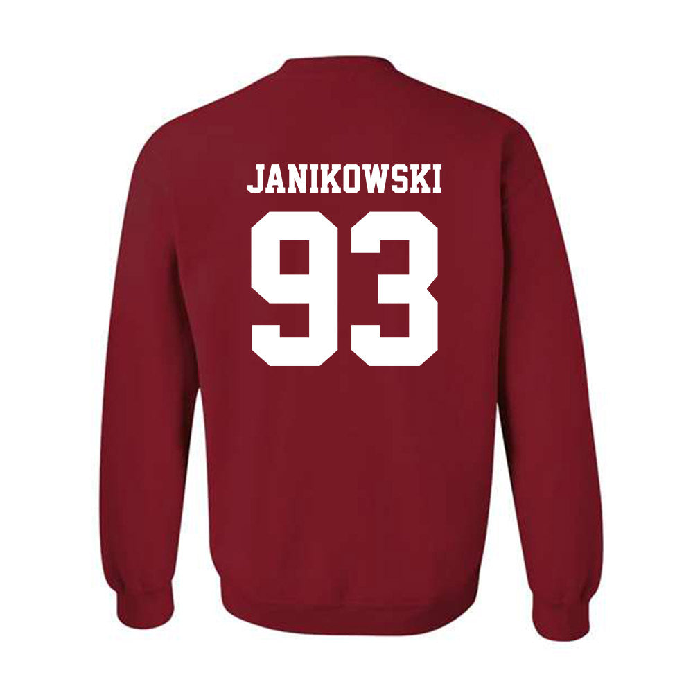 WSU - NCAA Football : Jack Janikowski - Classic Shersey Crewneck Sweatshirt-1