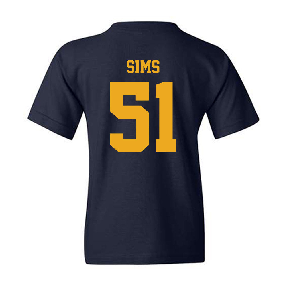 West Virginia - NCAA Baseball : Colton Sims - Classic Shersey Youth T-Shirt-1