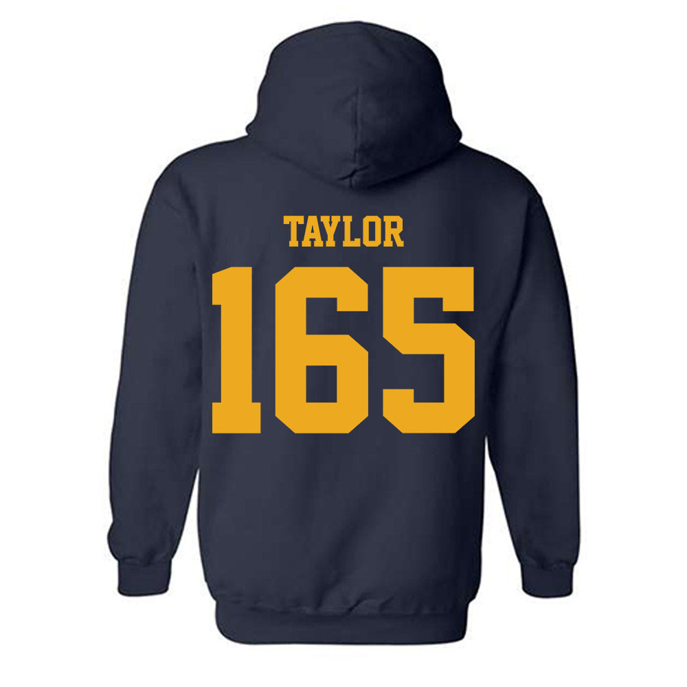 West Virginia - NCAA Wrestling : Shawn Taylor - Classic Shersey Hooded Sweatshirt-1