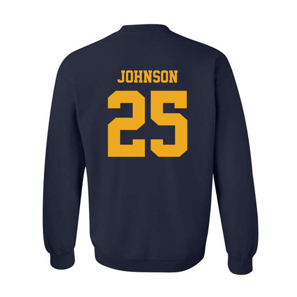 West Virginia - NCAA Women's Basketball : Loghan Johnson - Classic Shersey Crewneck Sweatshirt-1