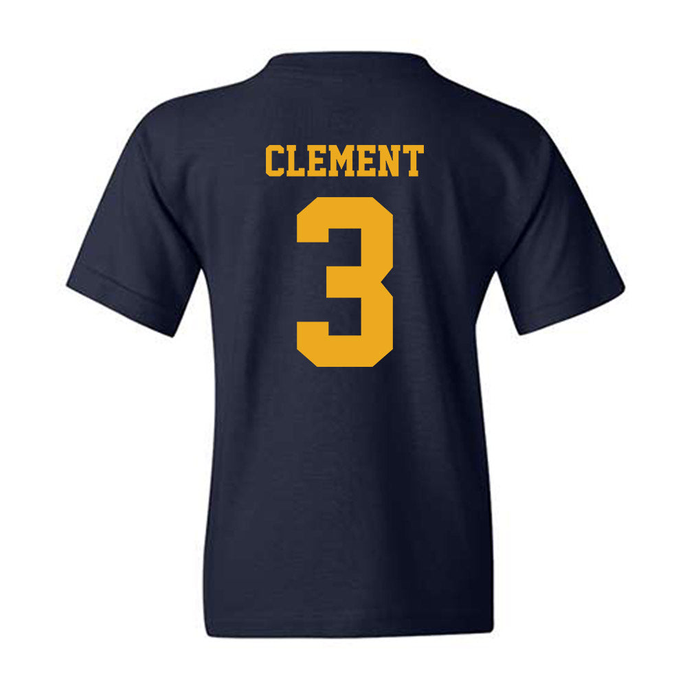 West Virginia - NCAA Football : Hudson Clement - Classic Shersey Youth T-Shirt-1