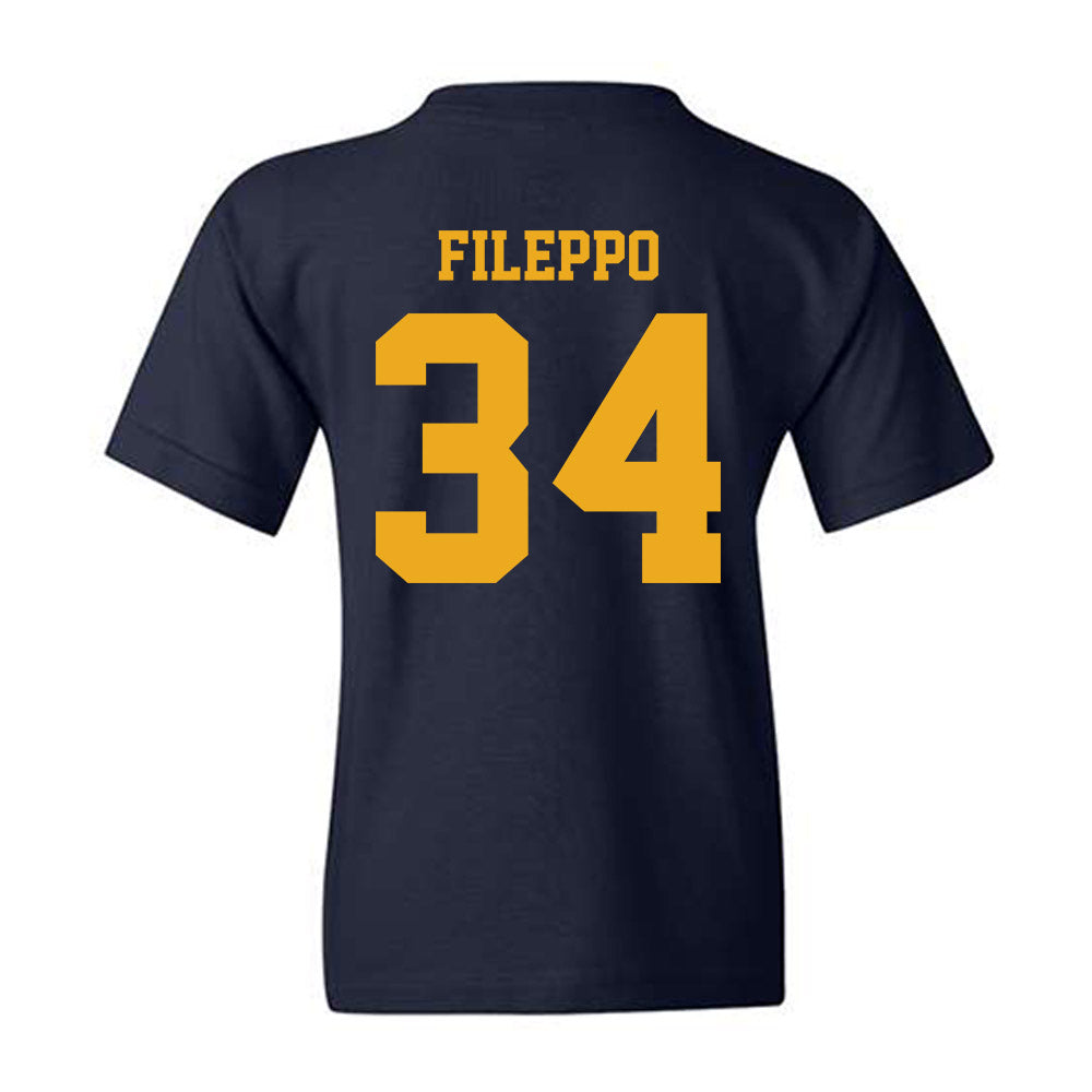 West Virginia - NCAA Football : Chris Fileppo - Classic Shersey Youth T-Shirt-1
