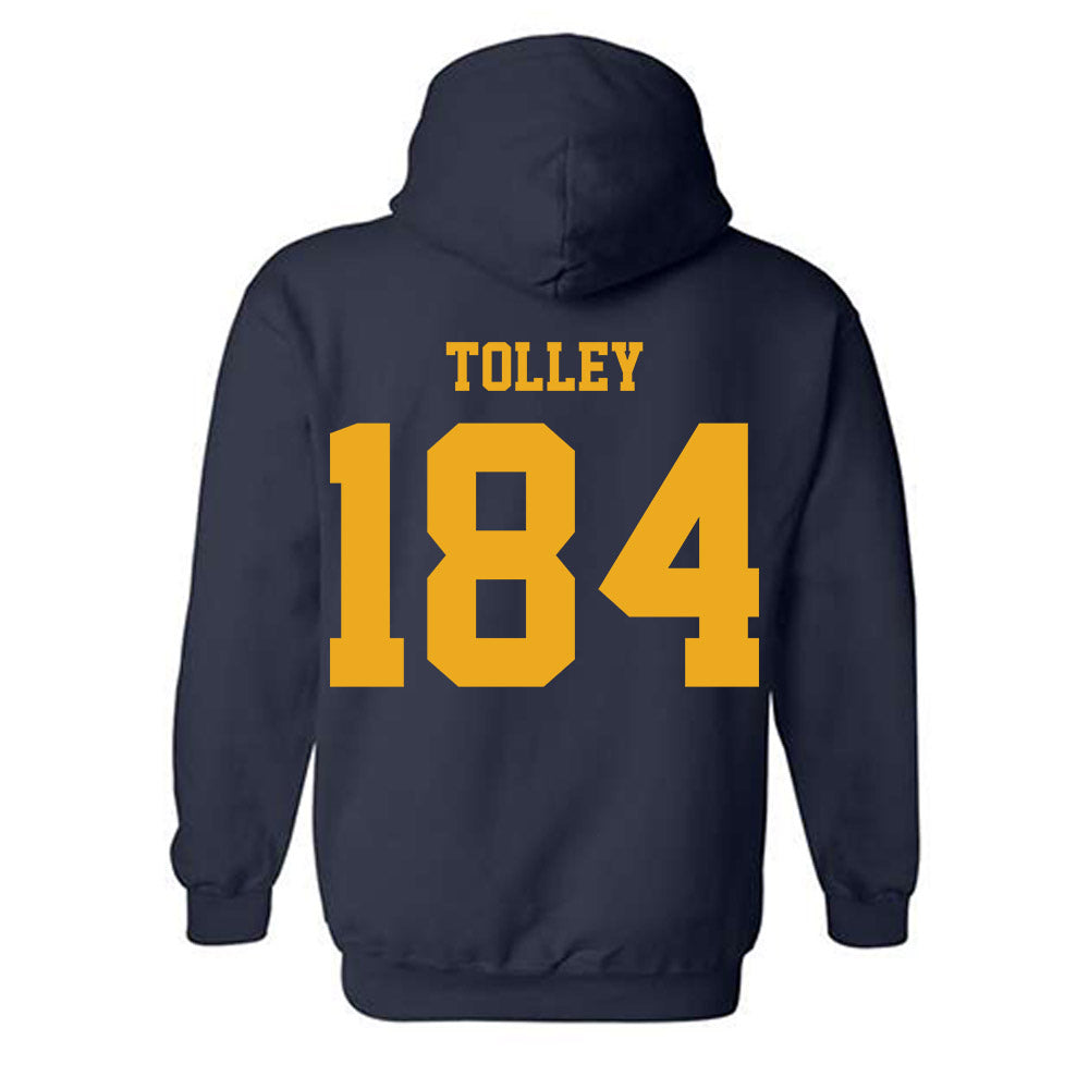 West Virginia - NCAA Wrestling : Cole Tolley - Classic Shersey Hooded Sweatshirt-1