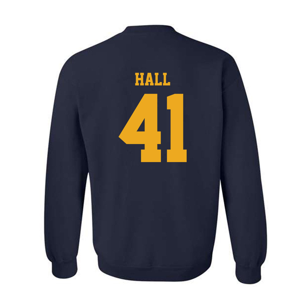 West Virginia - NCAA Baseball : Tyrus Hall - Classic Shersey Crewneck Sweatshirt-1