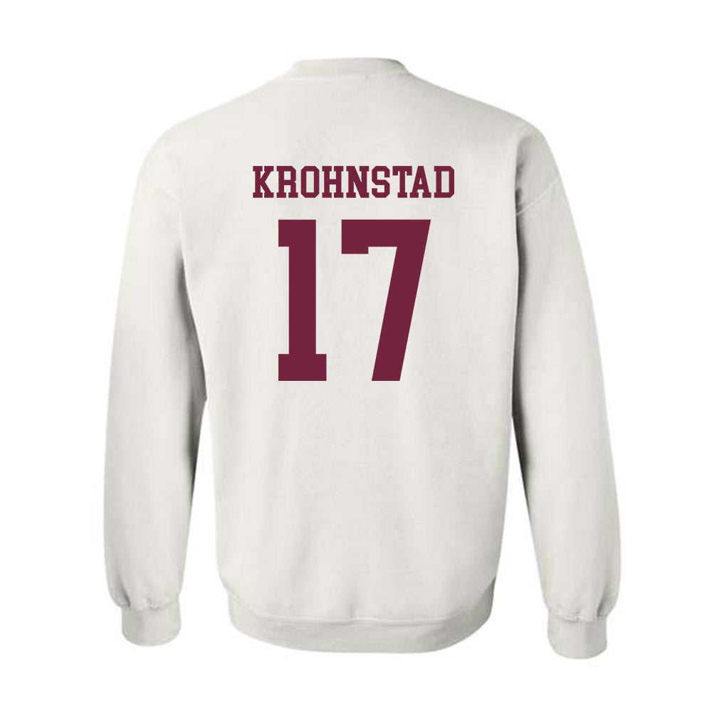 Fordham - NCAA Men's Soccer : Erik Krohnstad - Classic Shersey Crewneck Sweatshirt-1