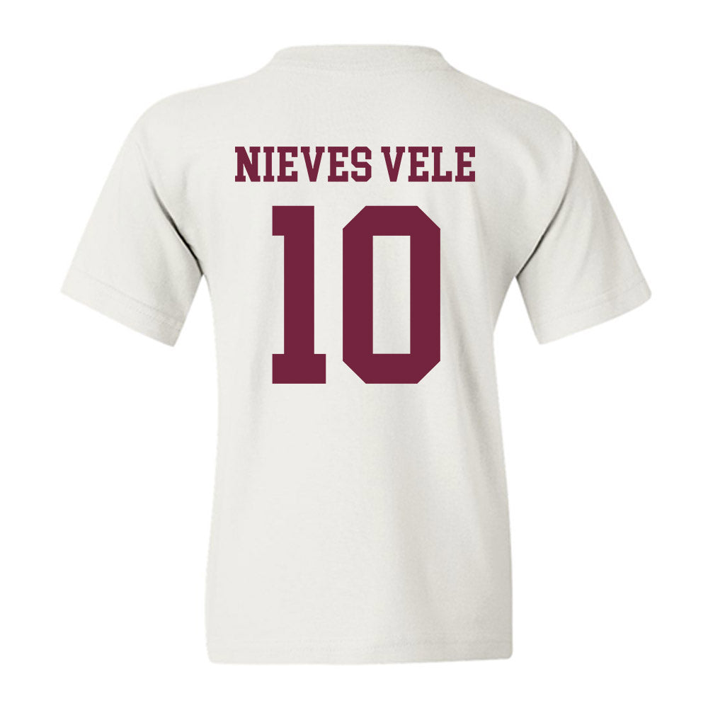 Fordham - NCAA Men's Swimming & Diving : Bryam Nieves Vele - Classic Shersey Youth T-Shirt-1