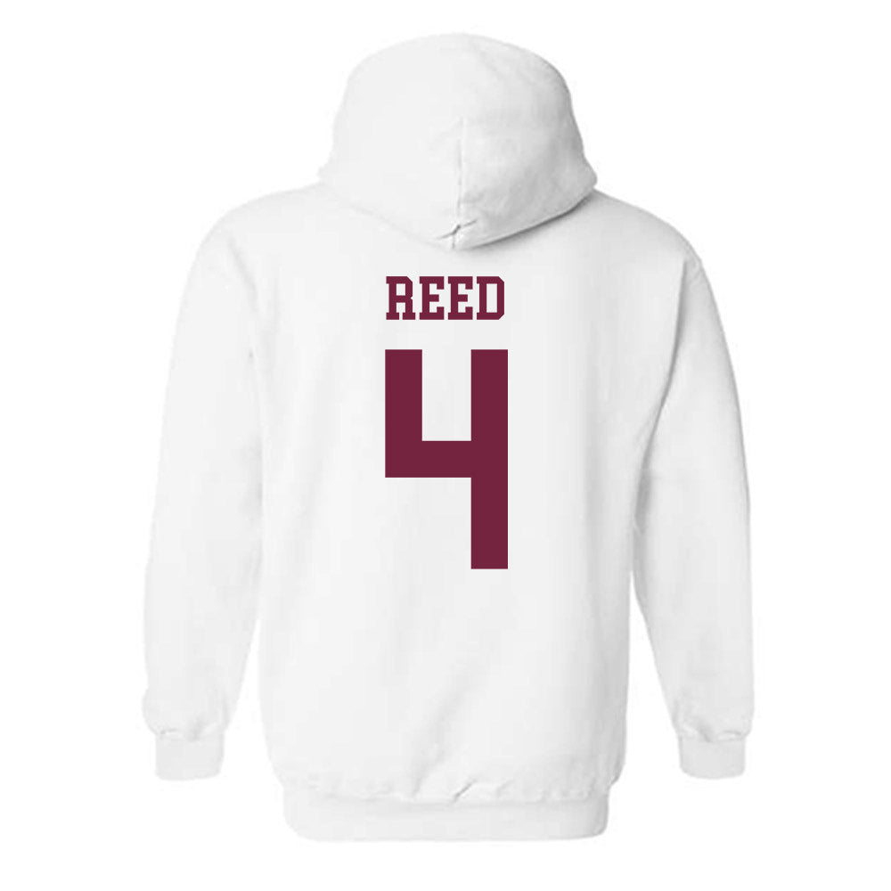Fordham - NCAA Football : KJ Reed - Classic Shersey Hooded Sweatshirt-1