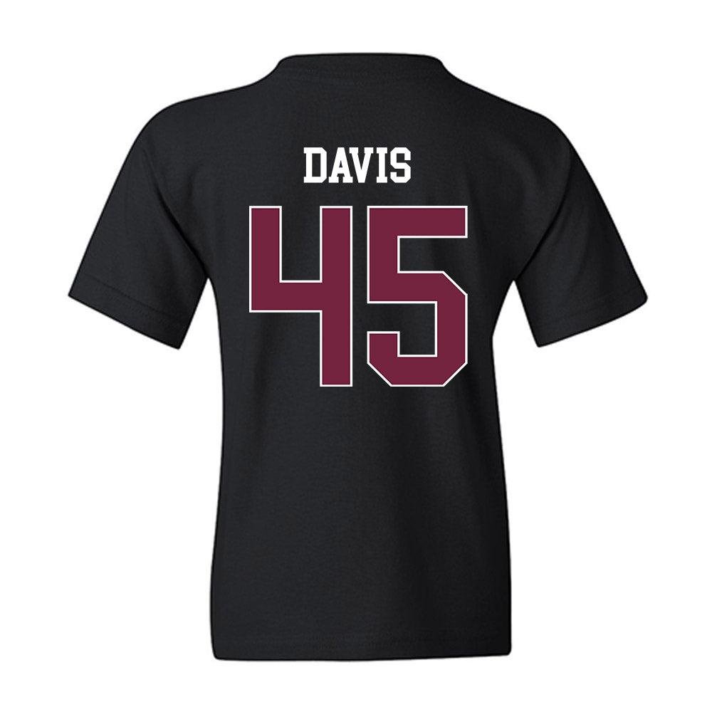 Fordham - NCAA Football : Tyler Davis - Classic Shersey Youth T-Shirt-1
