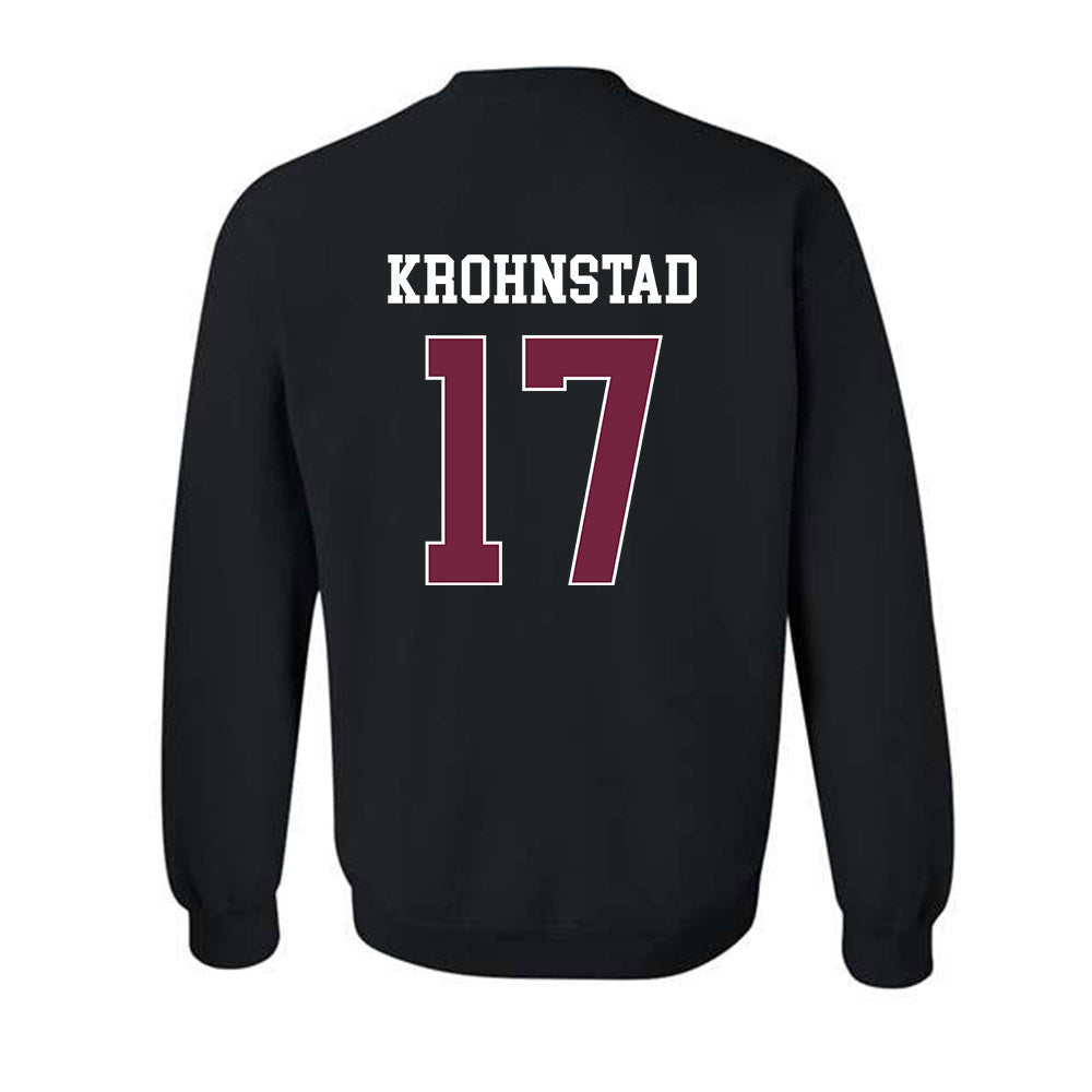 Fordham - NCAA Men's Soccer : Erik Krohnstad - Classic Shersey Crewneck Sweatshirt-1