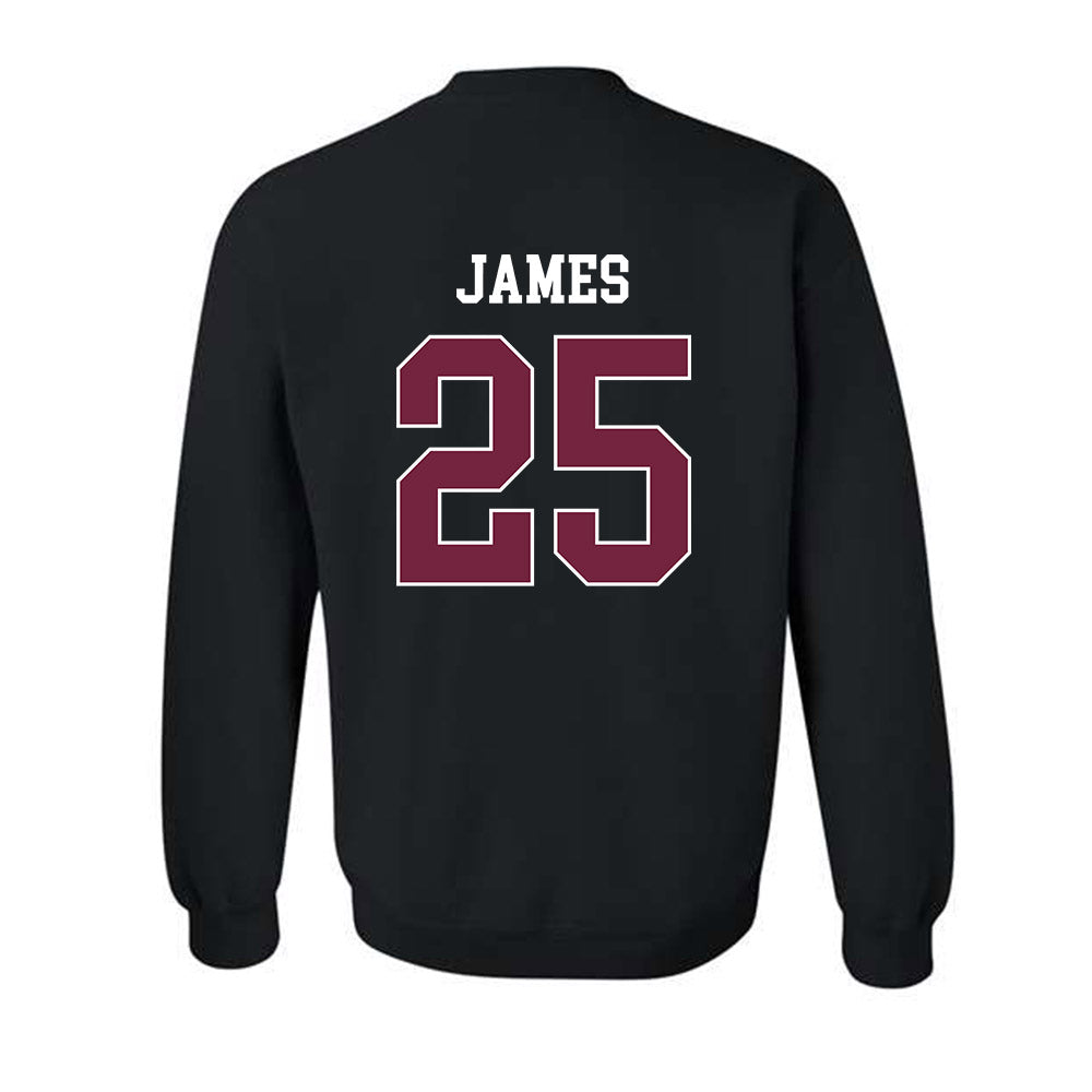 Fordham - NCAA Football : Jamell James - Classic Shersey Crewneck Sweatshirt-1